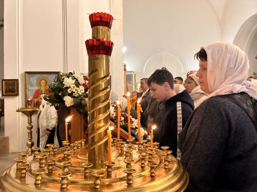 Лаишевские храмы встретили Рождество Христово торжественными богослужениями