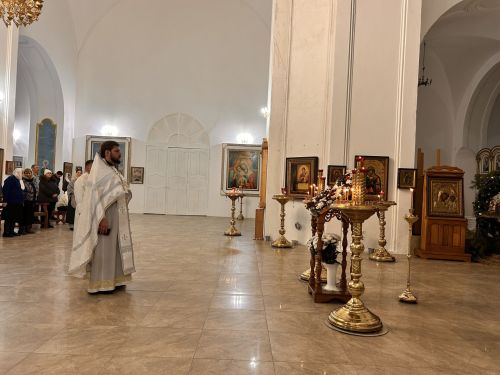 Лаишевские храмы встретили Рождество Христово торжественными богослужениями