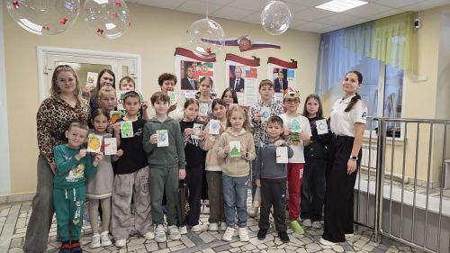 В Лаишевском районе провели волшебный мастер‑класс по созданию новогодних открыток