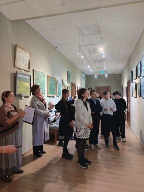 Лаеш төбәге музеенда Эльмира Исхакованың  картиналар күргәзмәсе ачылды.