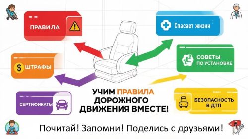 Безопасность на дороге: для чего нужны детские удерживающие устройства