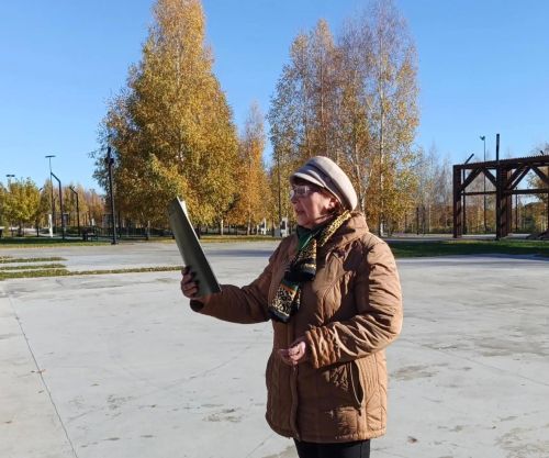 В лаишевском экстрим-парке осень прозвучала в стихах и песнях