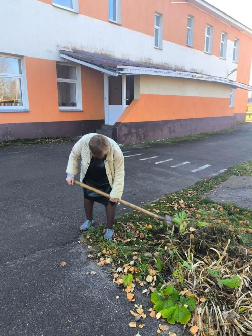 Жители Лаишева вышли на общегородской субботник
