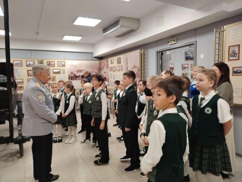 Третьеклассники из Никольского вступили в ряды ЮИД