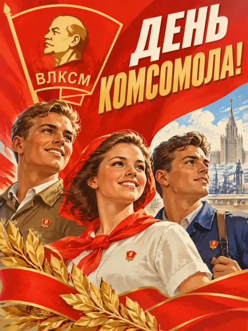 Праздник нашей молодости: как в России отмечают День комсомола