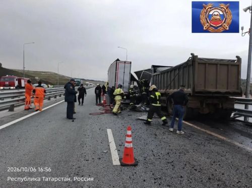 Семь человек пострадали в тройном ДТП на трассе М-12 в Татарстане