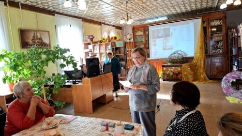 Осенние посиделки в Лаишевской библиотеке
