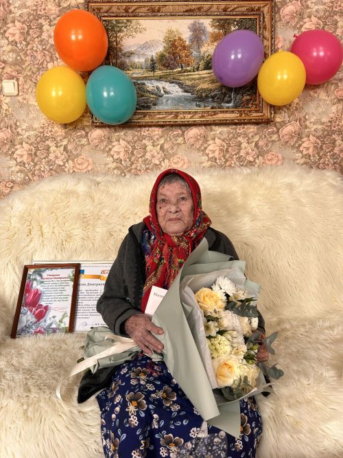В Лаишево поздравили 101-летнюю труженицу тыла