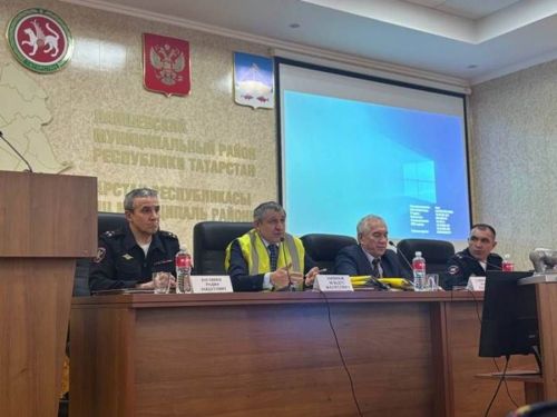 Лаеш районында юлларда куркынычсызлык турында фикер алыштылар