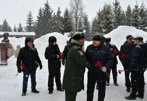 Лаеш районында сугышчы — интернационалистларны искә алдылар