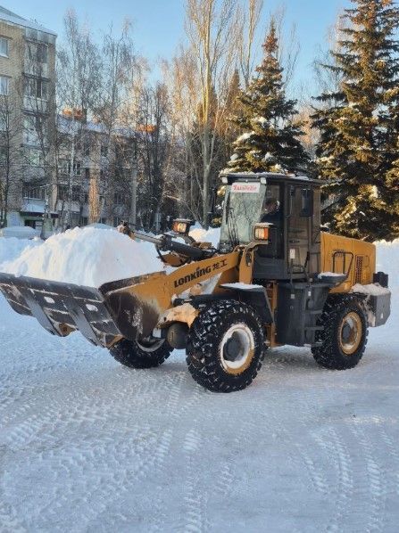 «Яратель» после метелей пришла на помощь школе