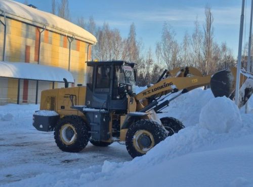 «Яратель» после метелей пришла на помощь школе