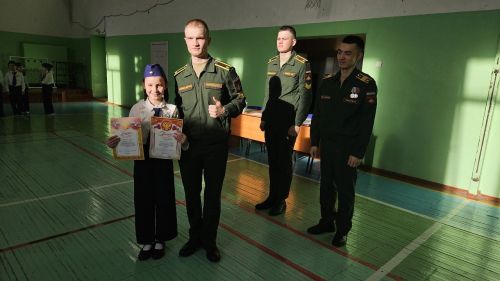 День защитника Отечества в Лаишевском районе отметили смотром строя и песни