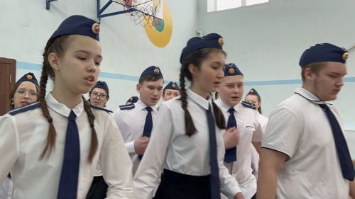 «Смотр строя и песни» в Лаишевской гимназии №1: дисциплина и патриотизм в унисон