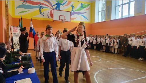 Праздник дисциплины и товарищества в Лаишевской школе
