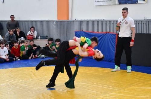 Первенство Лаишевского муниципального района по борьбе корэш в селе Кирби