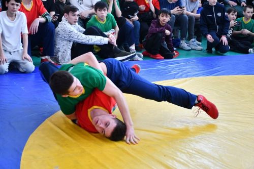Первенство Лаишевского муниципального района по борьбе корэш в селе Кирби