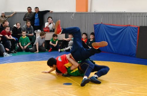 Первенство Лаишевского муниципального района по борьбе корэш в селе Кирби