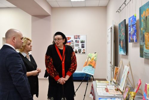 В Орловском сельском доме культуры — замечательная выставка