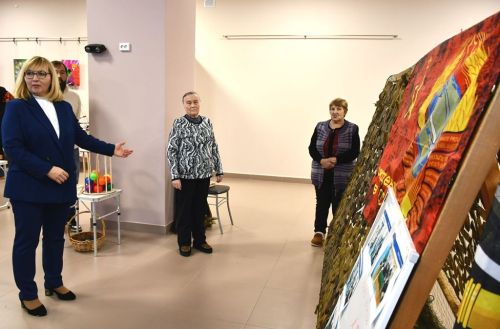В Орловском сельском доме культуры — замечательная выставка