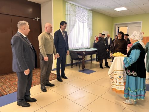 Состоялась встреча  с жителями  Татарско-Янтыкского сельского поселения