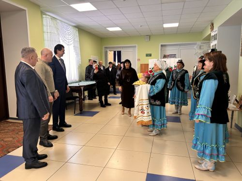 Состоялась встреча  с жителями  Татарско-Янтыкского сельского поселения