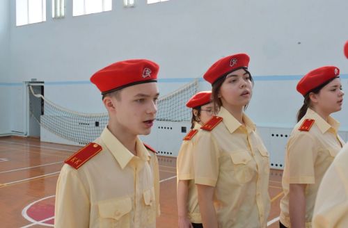 Смотр строя и песни: яркое событие в Лаишевском районе