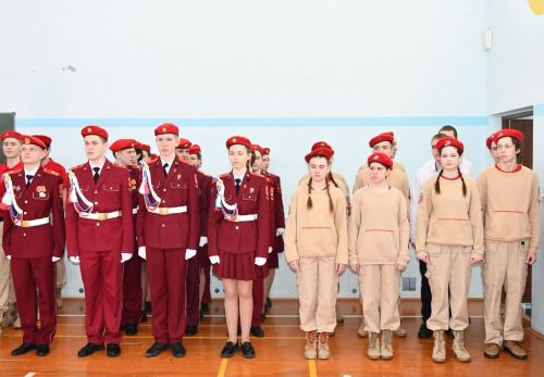 Смотр строя и песни: яркое событие в Лаишевском районе
