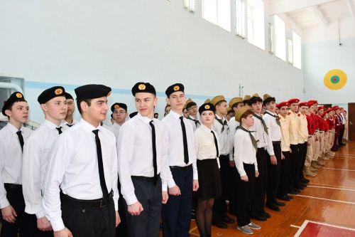 Смотр строя и песни: яркое событие в Лаишевском районе