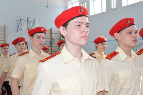 Смотр строя и песни: яркое событие в Лаишевском районе