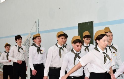 Смотр строя и песни: яркое событие в Лаишевском районе