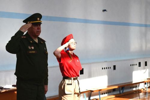 Смотр строя и песни: яркое событие в Лаишевском районе
