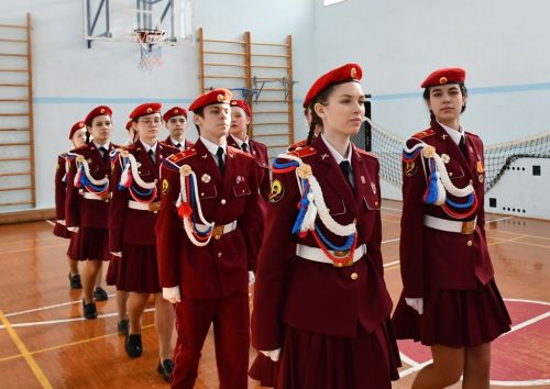 Смотр строя и песни: яркое событие в Лаишевском районе