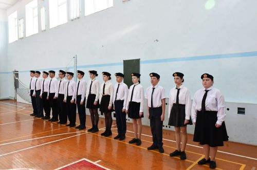 Смотр строя и песни: яркое событие в Лаишевском районе