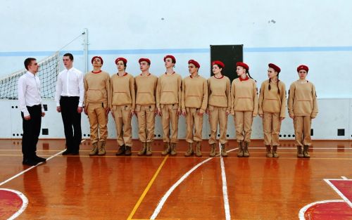 Смотр строя и песни: яркое событие в Лаишевском районе