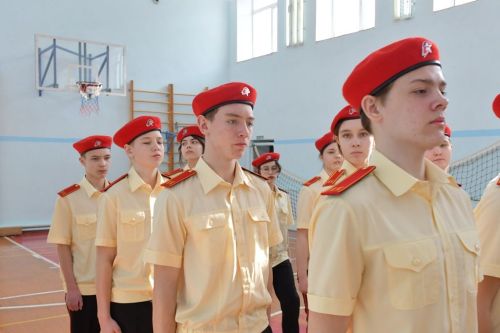 Смотр строя и песни: яркое событие в Лаишевском районе