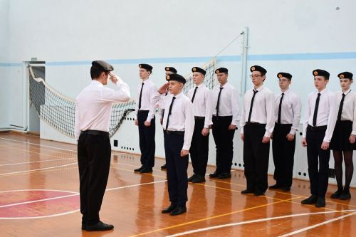 Смотр строя и песни: яркое событие в Лаишевском районе