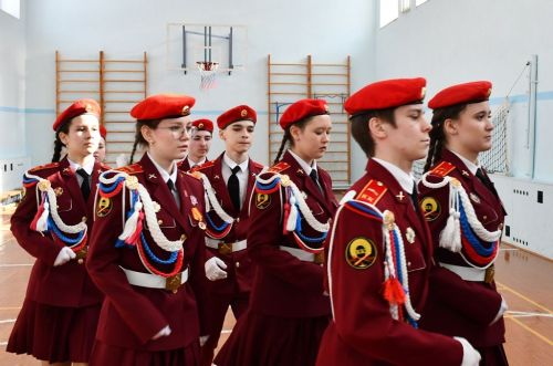 Смотр строя и песни: яркое событие в Лаишевском районе
