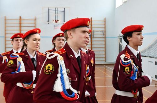 Смотр строя и песни: яркое событие в Лаишевском районе