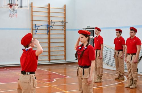 Смотр строя и песни: яркое событие в Лаишевском районе
