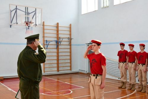 Смотр строя и песни: яркое событие в Лаишевском районе
