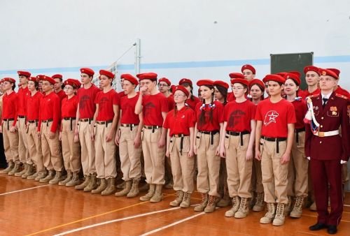 Смотр строя и песни: яркое событие в Лаишевском районе