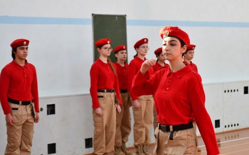 Смотр строя и песни: яркое событие в Лаишевском районе