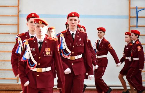 Смотр строя и песни: яркое событие в Лаишевском районе