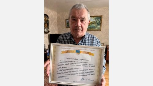 Харис Камалетдинов сегодня принимал поздравления с 85 -летием