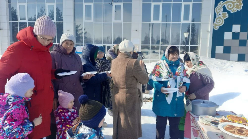 Науруз в Атабаево: каша, чай и игры