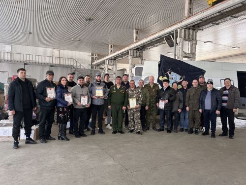 Из Лаишевского района на передовую ушел очередной гуманитарный груз