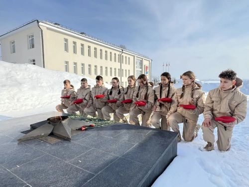 Юнармейцы Лаишевского района приняли участие в республиканском «Марше памяти»