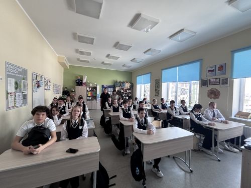 Усады: Профилактика ДТП в школах перед каникулами