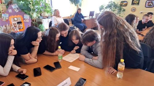 Библиографическая игра «Что? Где? Когда?» в рамках проекта «Пушкинская карта»
